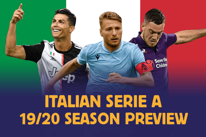 Italian Serie A 2019 20 Season Preview Best Outright Betting